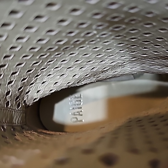 Paige Laila Suede Lase Cut Boots 6.5 - Picture 9 of 12